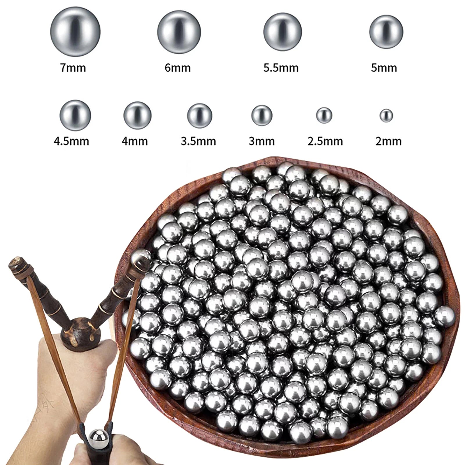 Loose Stainless Steel Ball Bearings High Precision Solid Smooth Ball 0.8 - 100mm