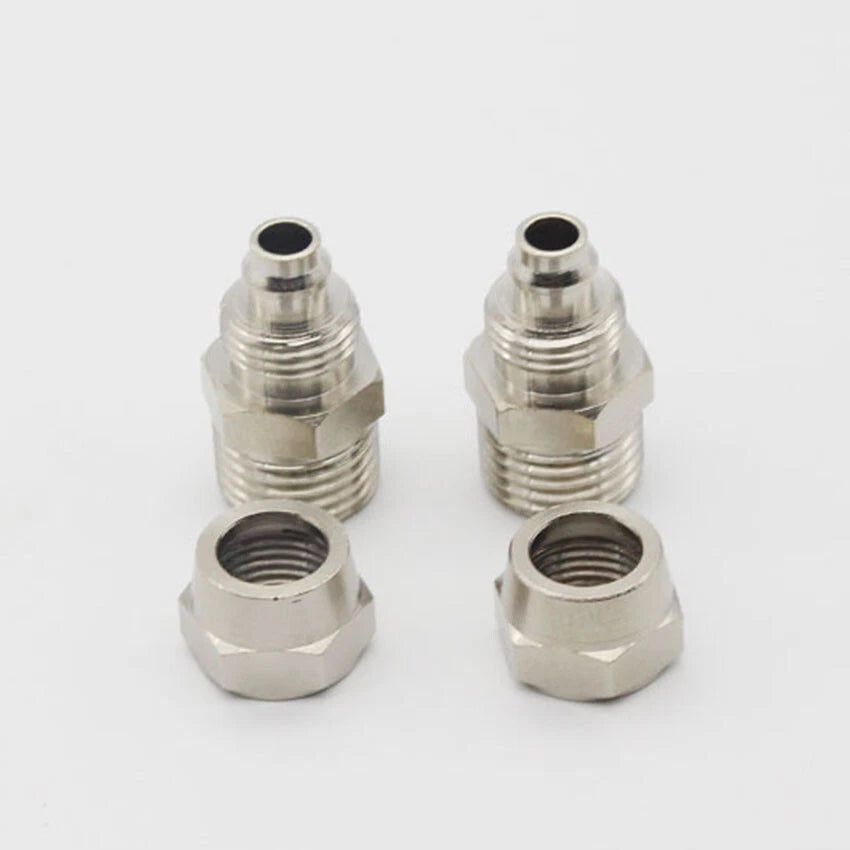 Pneumatic Straight Push-to-Connect Fittings — Male Thread, OD 4mm to 16mm Hose
