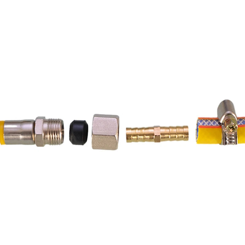 Brass Hose Joiner Fittings — Straight, Y, T & 4-Way Connectors | 6mm–19mm