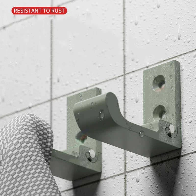 Folding Wall Hooks Aluminum Alloy Foldable Design Wall Mounted Coat Clothes Hook