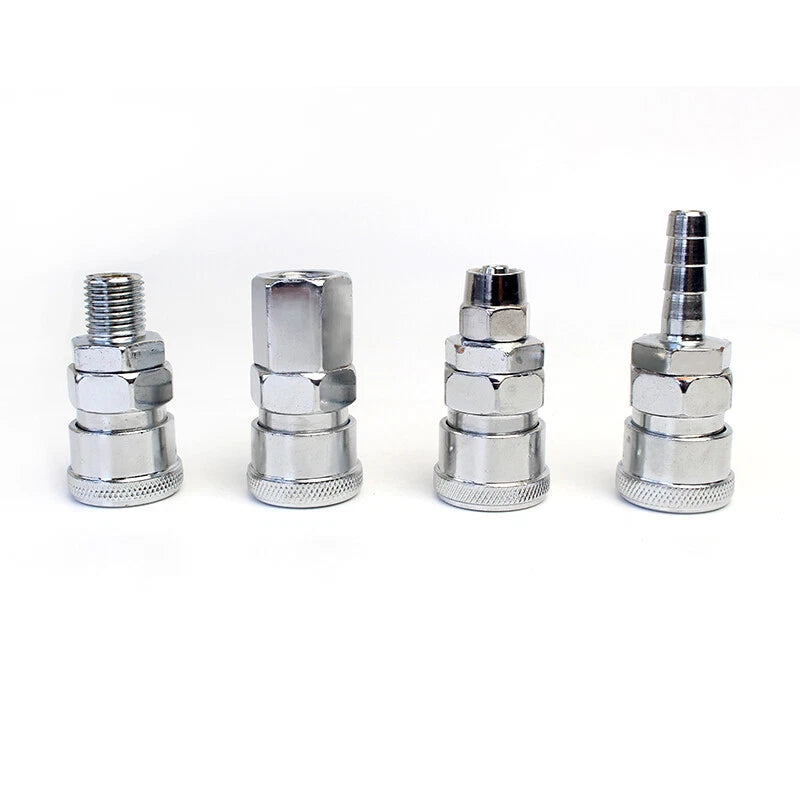 Air Line Hose Coupler Quick Release Female Male Fitting Connector Set Compressor