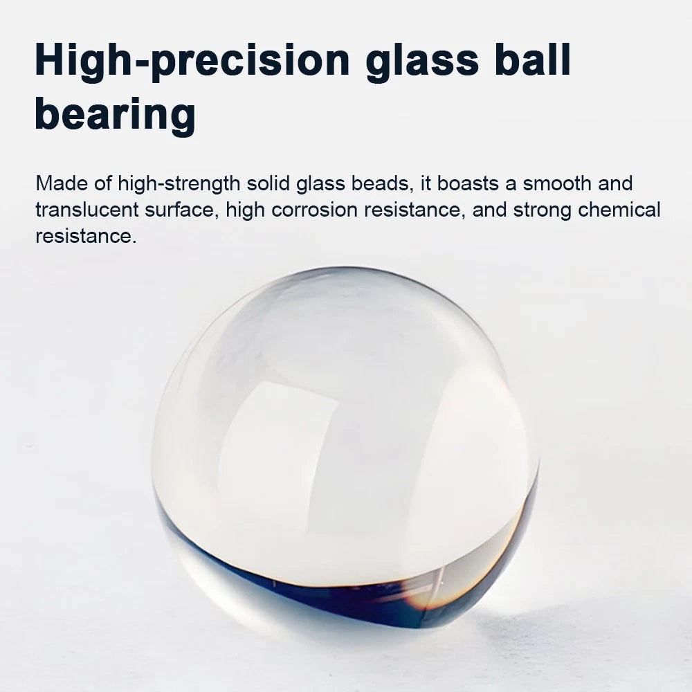 Plastic Bearing PP 608 6000 6001 6004 6206 Glass Balls ID 6mm~30mm Ball Bearings