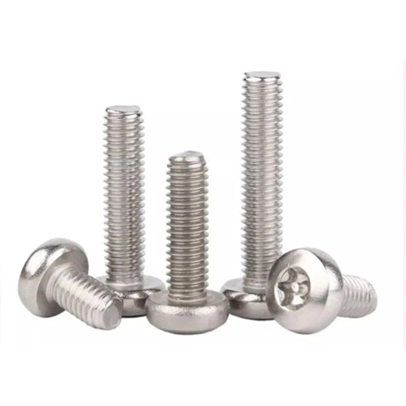 M5 M6 A2 Stainless Pan Head Torx Pin Security Machine Screws | Anti - Vandal Bolts - HomeDIYer