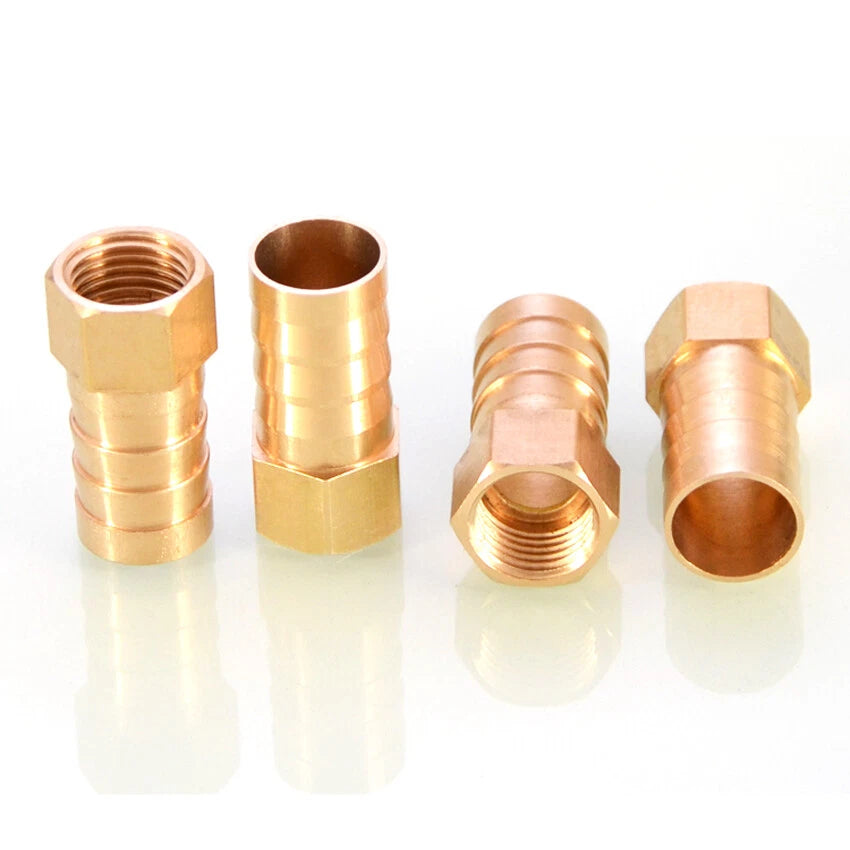 BSP Male & Female Thread Barb Hose Tail Connector — Air Fuel Water