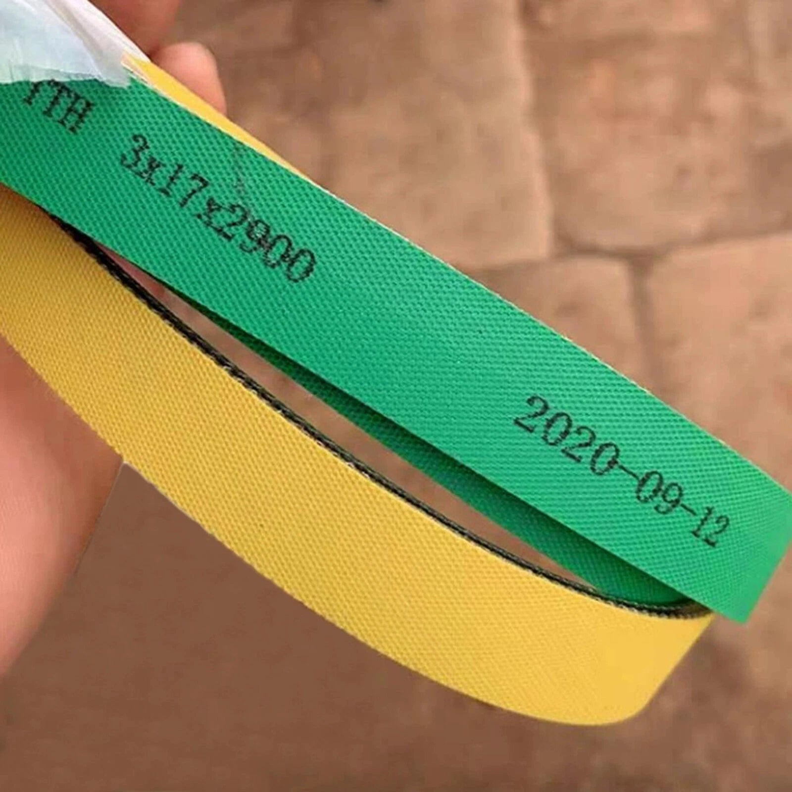 Rubber Drive Flat Belts for Mask Machine & Motor Conveyor — Customized Size