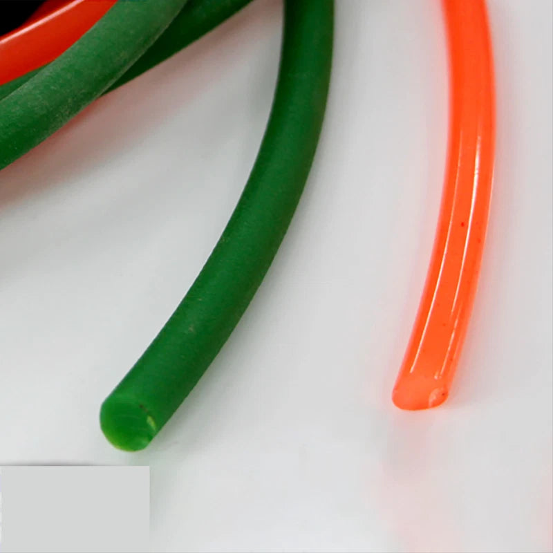 Green PU Round Drive Belt — Polyurethane Transmission Belt, Ø1.5mm to 18mm