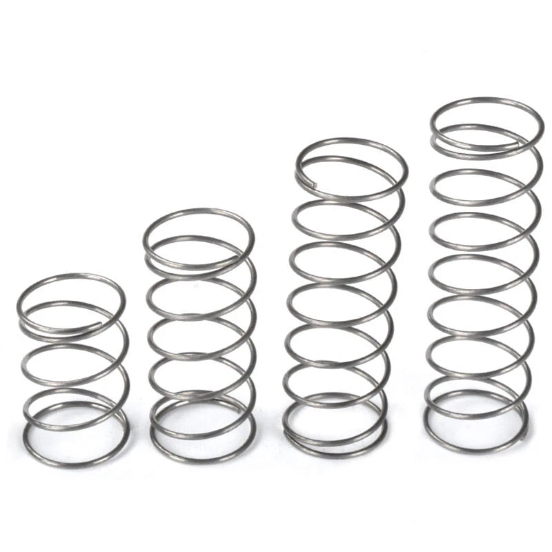 0.2mm-0.5mm Wire Dia 304 Stainles Steel Compression Spring Pressure Small Spring