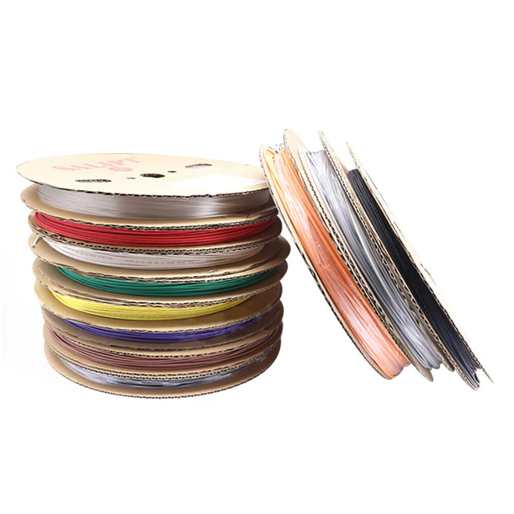 2mm Heat Shrink Tubing 2:1 – Electrical Wire Sleeving, 7 Colors, 1M–100M