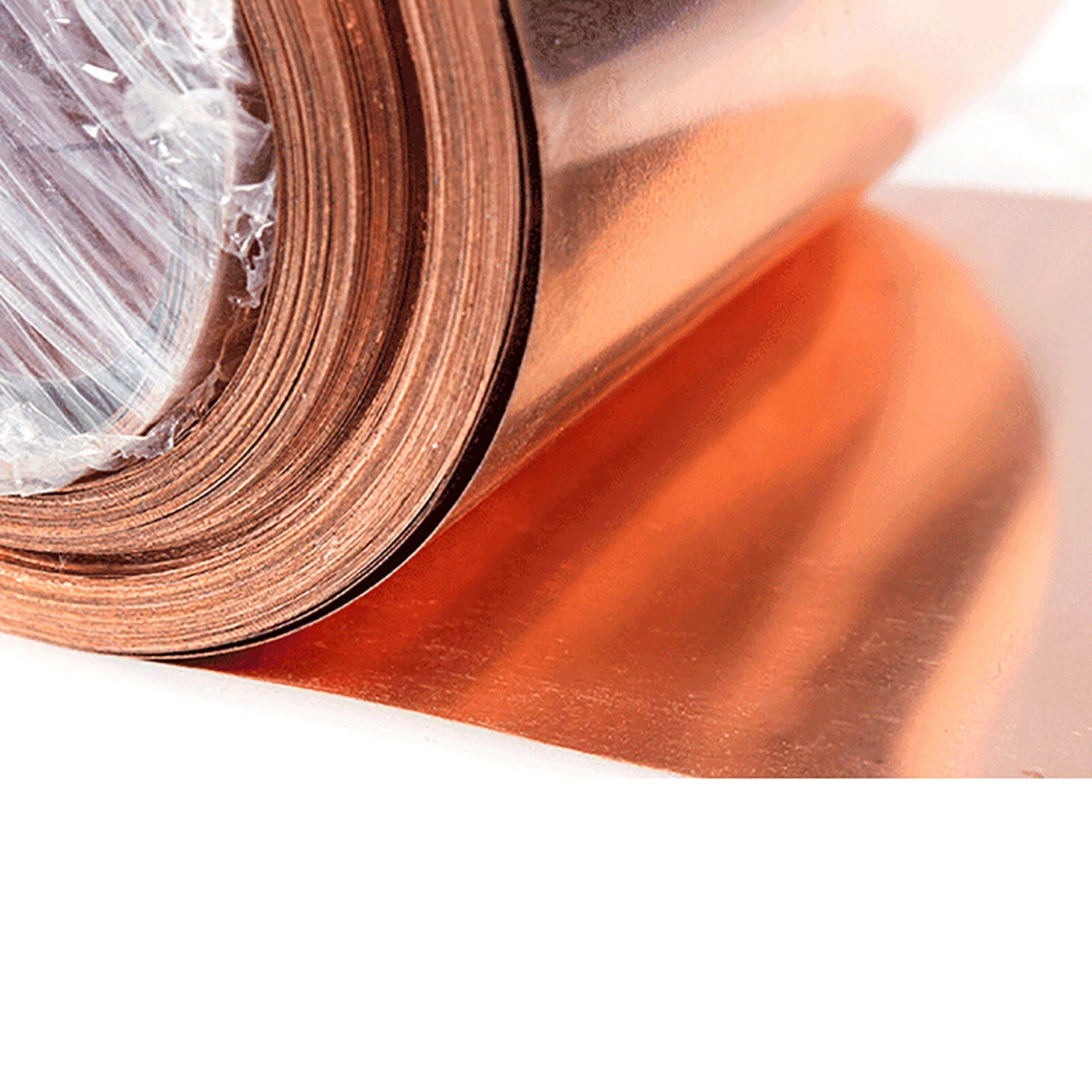 Copper Sheet Roll Metal Foil Plate, 0.3mm Thick, 305mm Width, 100-1000mm Length