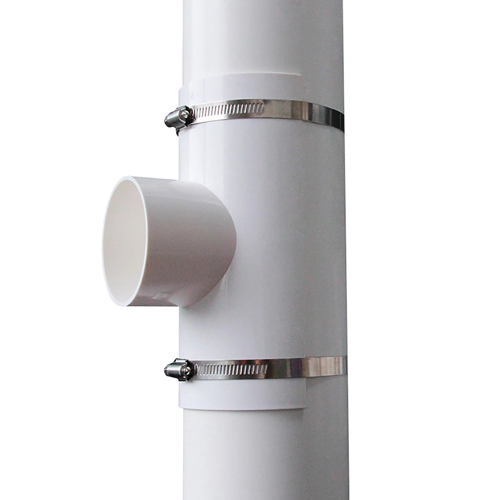 PVC Repair Pipe Fittings Reducing Tee Reducer Drain Waste Vent Water 50- 50mm