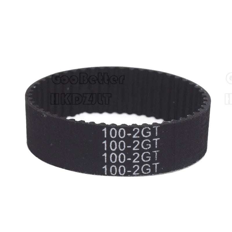 GT2 Timing Belt 10mm Width — 2GT Closed Loop Rubber Drive Belt 300mm–600mm
