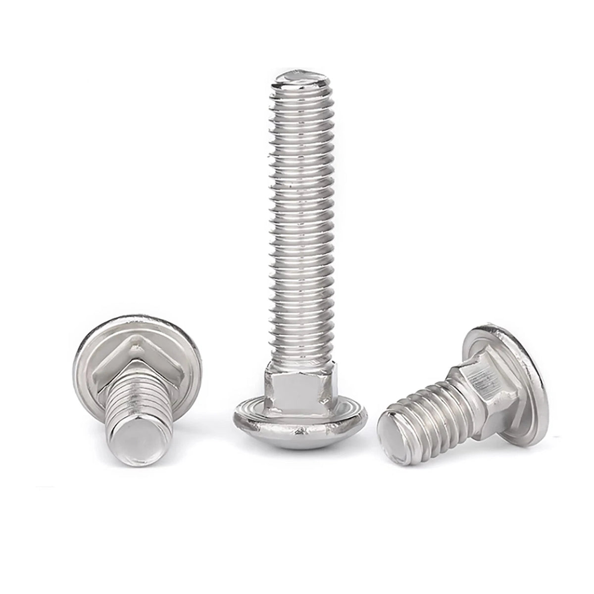 A2 Stainless Steel Cup Square Carriage Bolts (Coach Bolts) — M4 M5 M6 M8