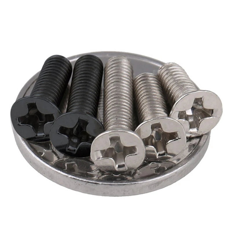 M1 M2 M3- M6 POZI COUNTERSUNK MACHINE SCREWS ZINC PLATED BLACK POSI BOLTS DIN965