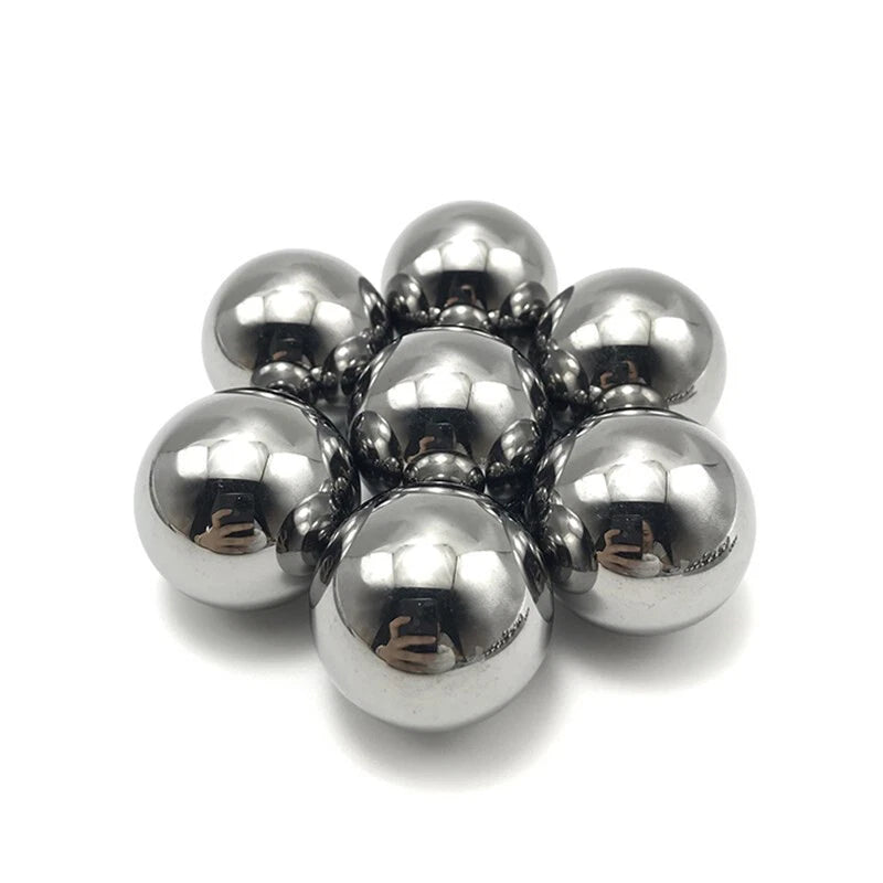Single Solid Carbide Ball YG6 Carbide Steel Balls Bearings Sizes: 1mm to 10mm