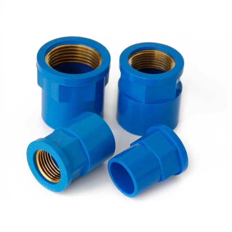 Female Thread Pipe Connector PVC Fittings Straight Adaptor 20mm 25mm 32mm