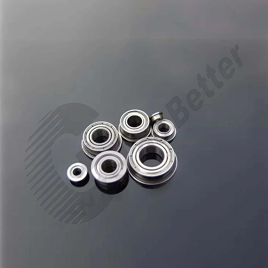 Flanged Ball Bearing ID=2~10mm Metal Shielded Miniature Flanged Ball Bearings
