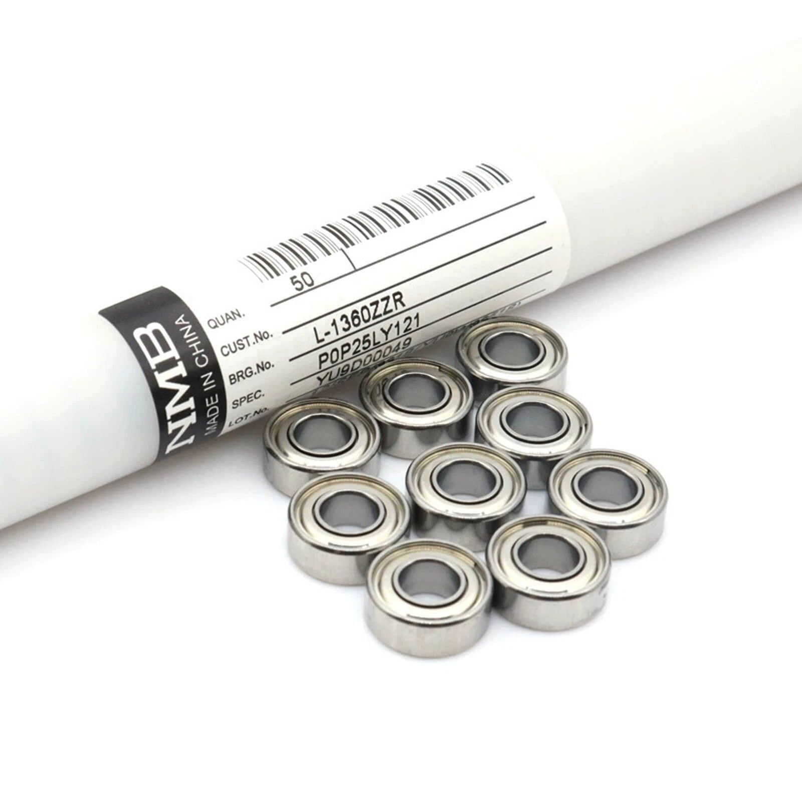 NMB Miniature Deep Groove Ball Bearings ZZ Double Shield Bearing Various sizes