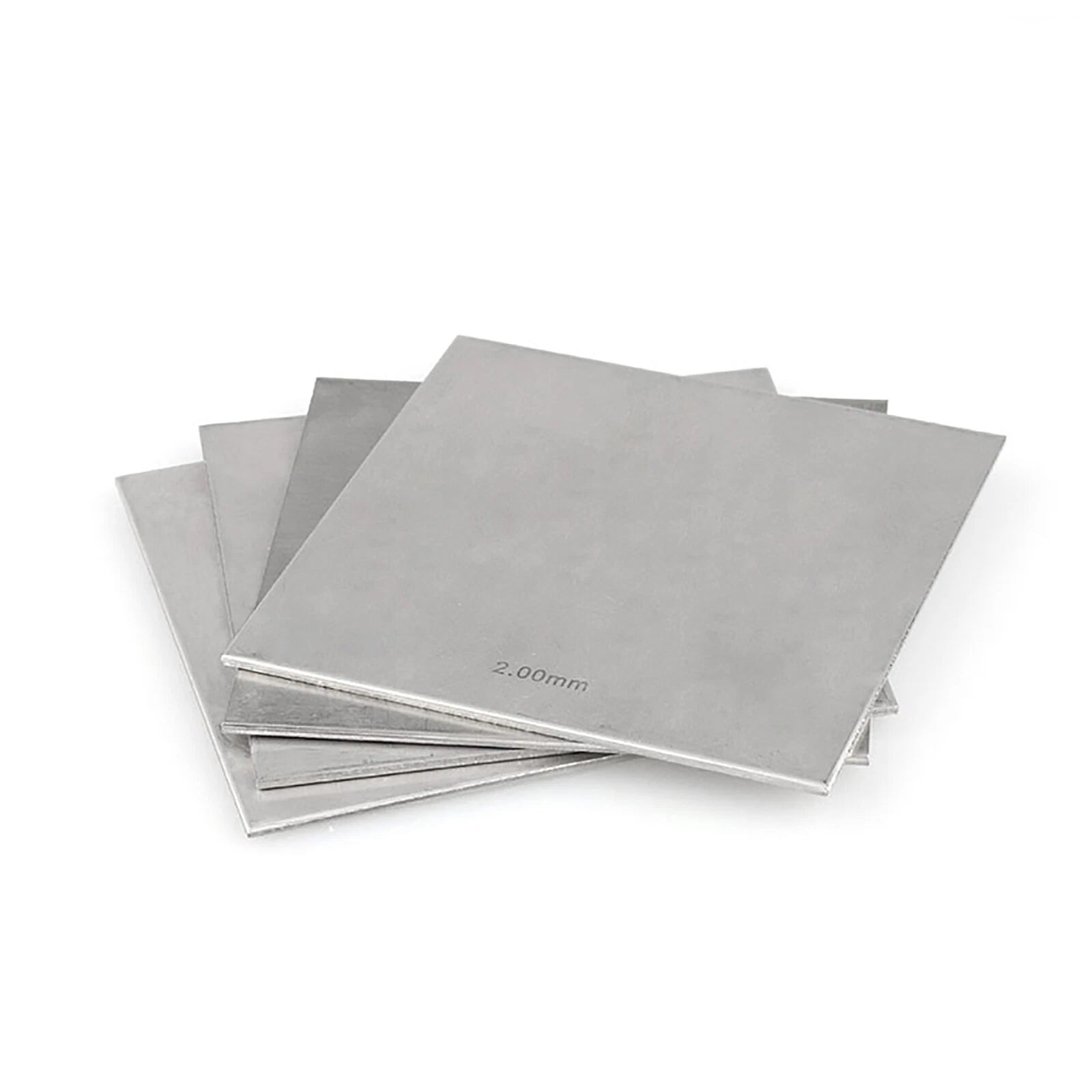 Copper, Brass, Aluminum, Stainless Sheet Square Plate 0.01-10mm | 100,200,300MM