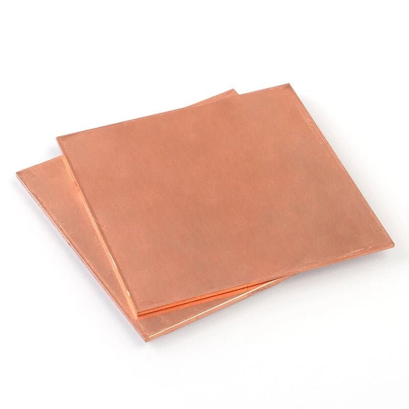 0.3/0.5/0.6/0.8/1/1.5mm-8mm T2 Copper Sheet Metal 50mm-300mm Pure Copper Sheet - HomeDIYer