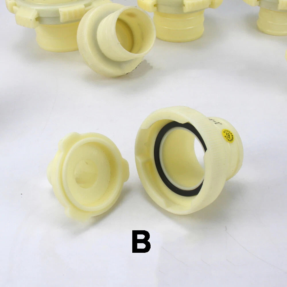 Plastic Hose Quick Connector Adapter with Clamp Snap — Equal & Reducer Garden Hose Pipe Fitting