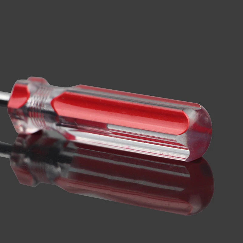 Mini Screwdriver Set Cross/Slotted Driver Hand Tools Transparent Handle 75~150mm