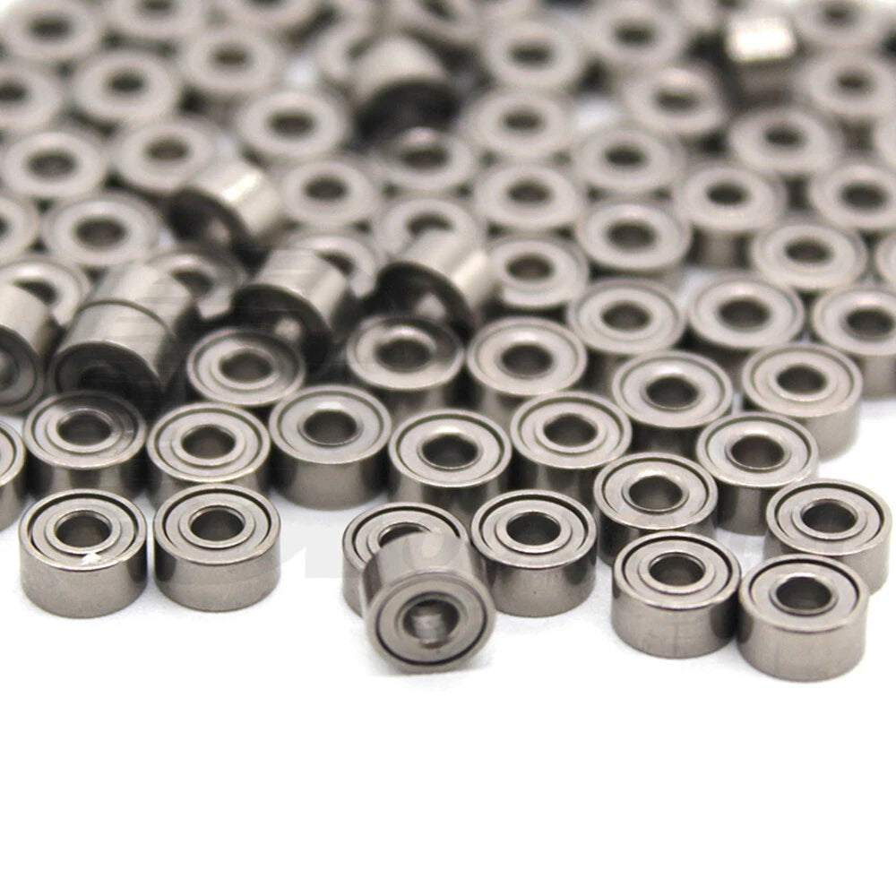 Bore 2mm Miniature Deep Groove Ball Bearings Full Cage for RC Model Toy Car DIY