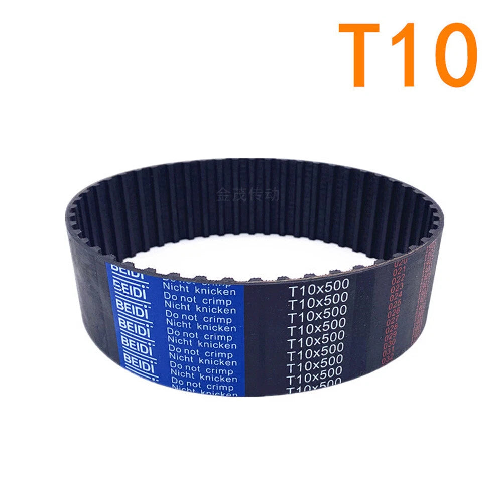 T10 Timing Belt – 10mm Pitch Closed Loop Rubber Synchronous Belt | 30mm / 40mm / 50mm Wide