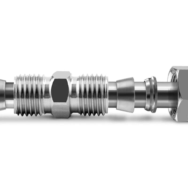 Stainless Steel Compression Fittings — Straight & Reducing Connectors, Φ3mm–Φ25mm