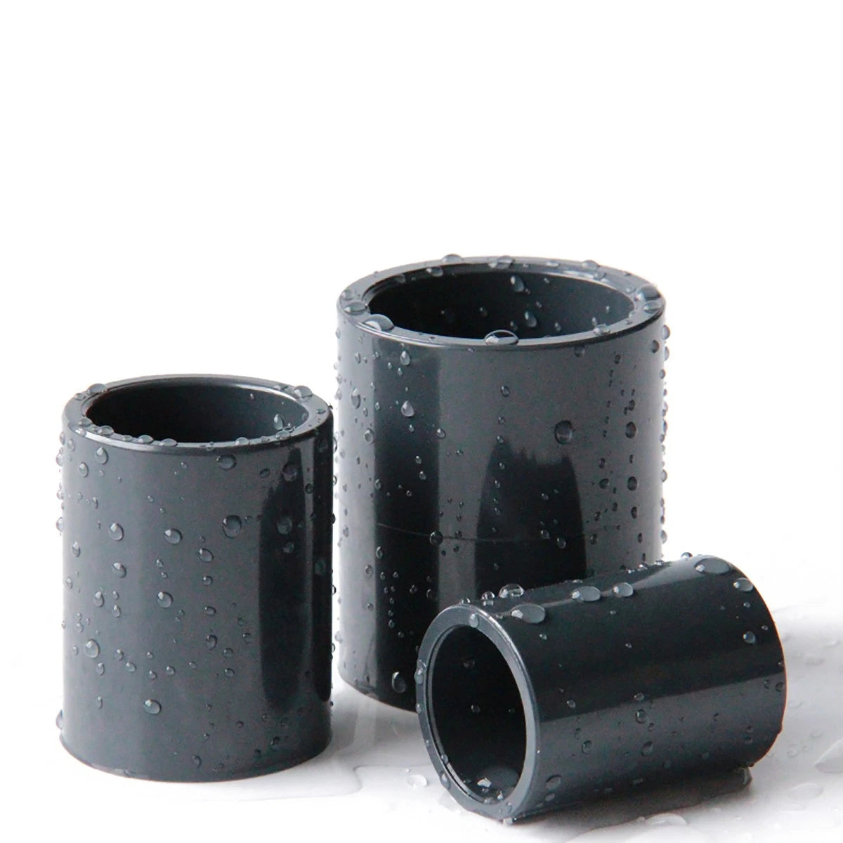 PVC Straight Pipe Fittings Straight Couplings Water Pipe Sleeve Joints 20–110mm