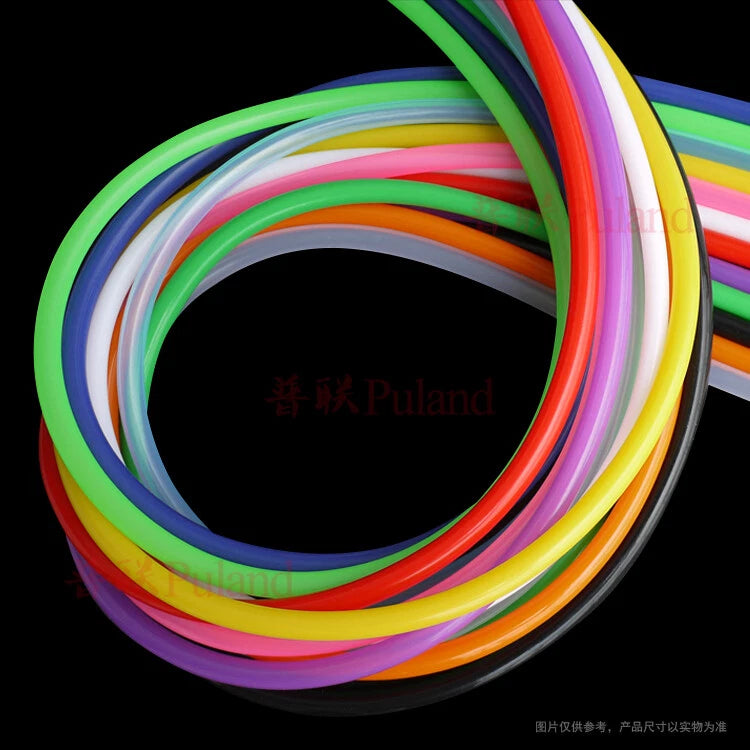 Black Silicone Tubing ID 0.5mm–25mm | Food Grade Flexible Rubber Pipe