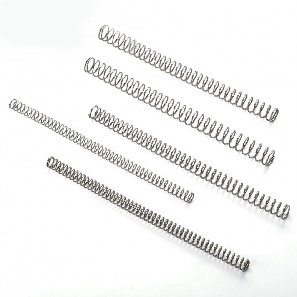 Stainless Steel Spring Compression Pressure Springs Wire Dia.0.3mm-2.5mm L:305mm