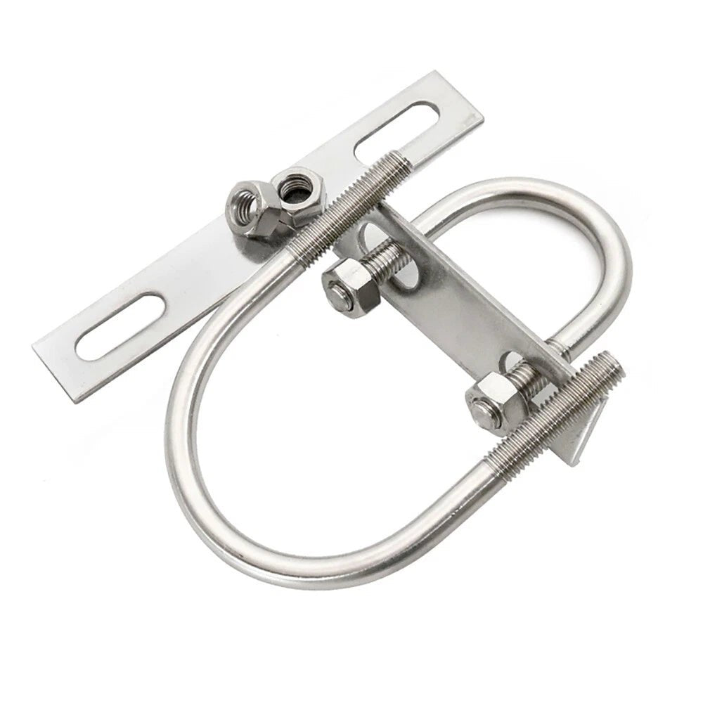 M6 M8 Stainless Steel 304 U - Bolt with Plate and Nuts — Multiple Sizes - HomeDIYer