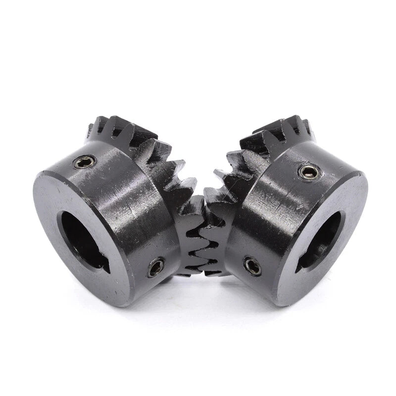 Straight Bevel Gear 1:1 Ratio 1 1.5 2 Mod 20-30T Transmission Gear 45# Steel