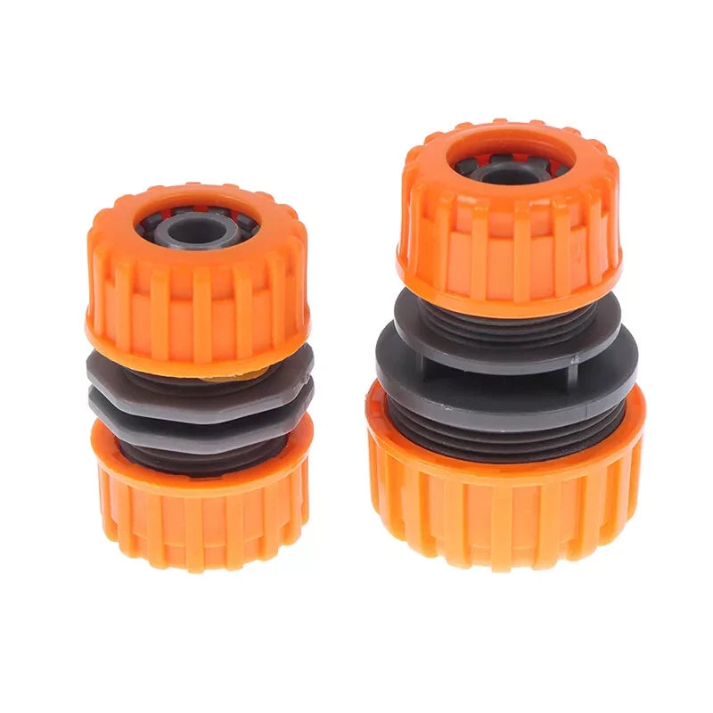 Hose Quick Connector — Universal Garden Hose Tap Adaptor Fitting (3/8" to 1")