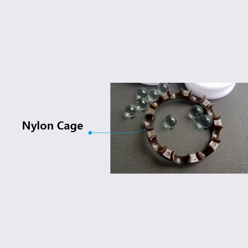 Plastic Bearing POM Nylon Deep Groove Ball Bearings ID 10mm - 70mm Various Sizes