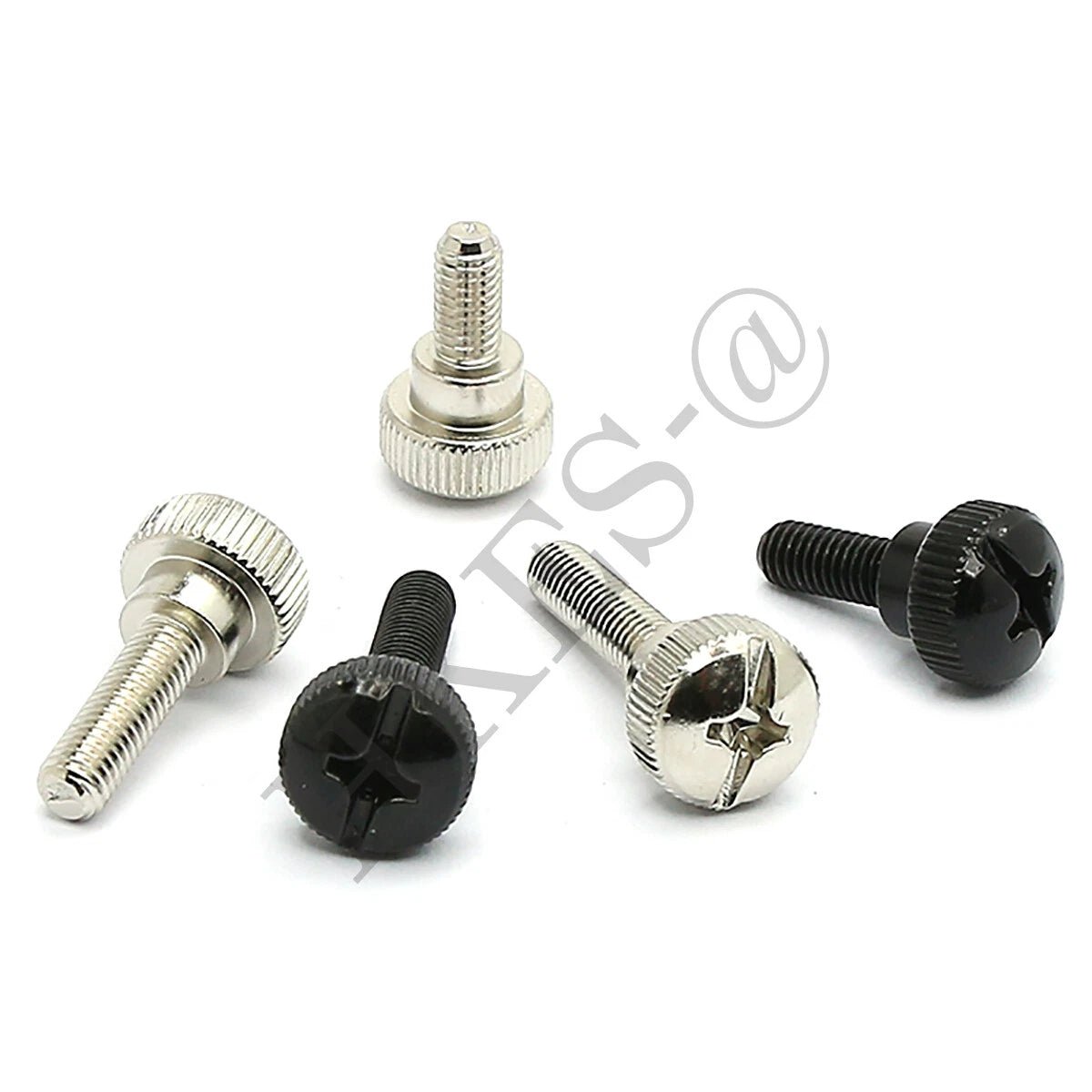 Phillips Step Knurled Thumb Screws – Carbon Steel Hand Grip Knob Bolts M3 M4 M5 M6 - HomeDIYer