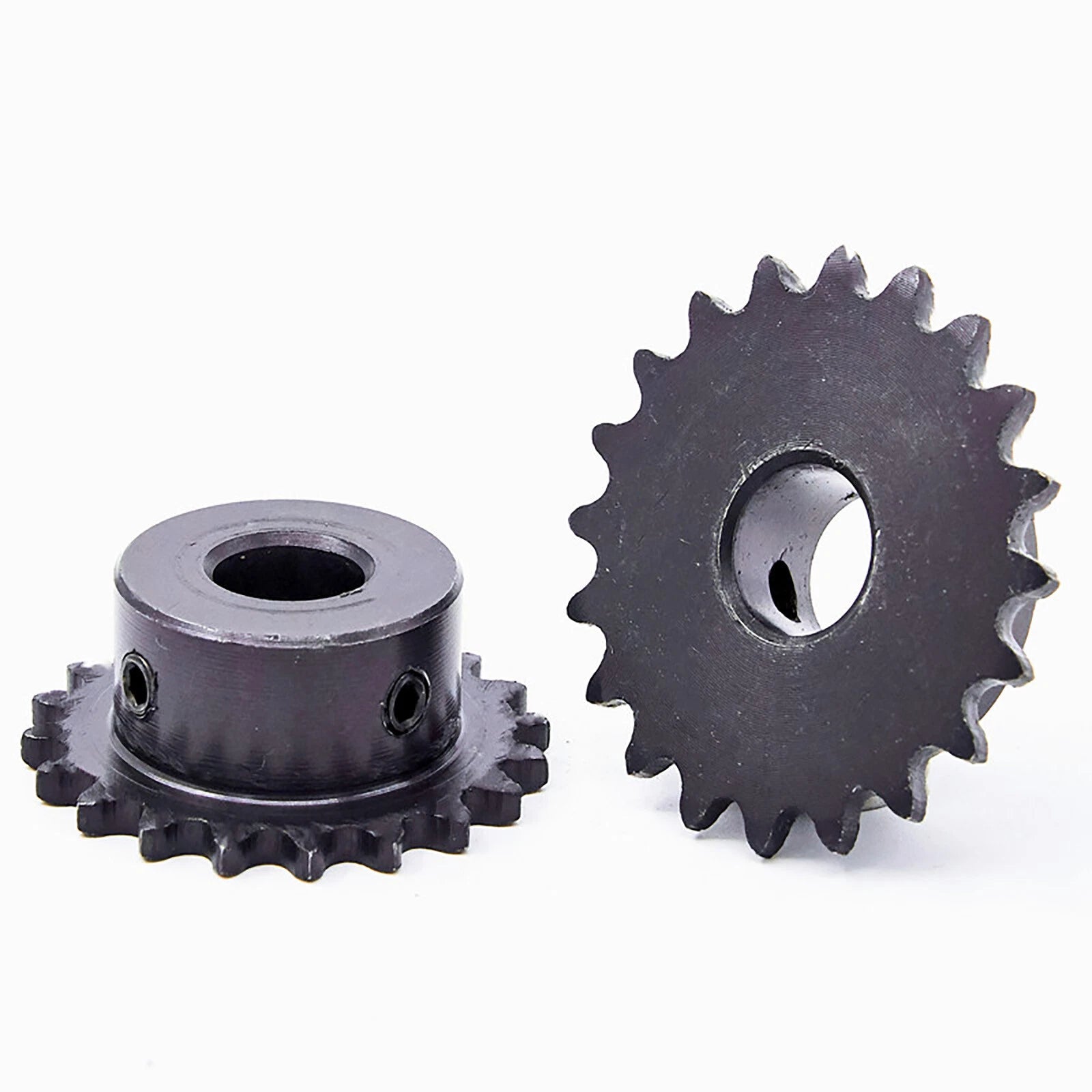 04C 1/4" Roller Chain Drive Sprocket Wheel 9T-26T Tooth 45 Steel Sprocket Wheel