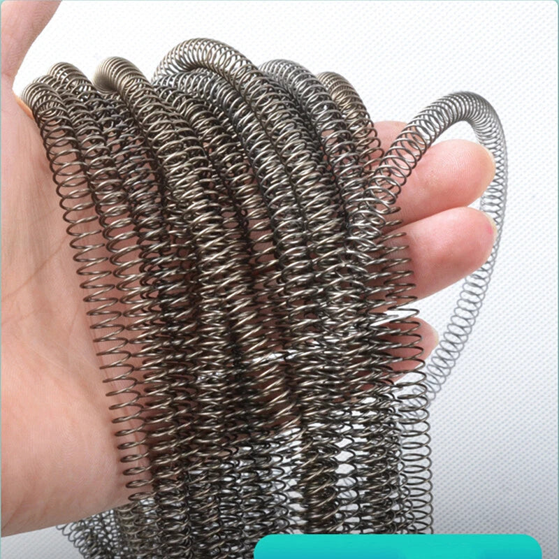1 Meter Compression Spring Steel Pressure Springs Wire Diameter 0.3mm to 1mm
