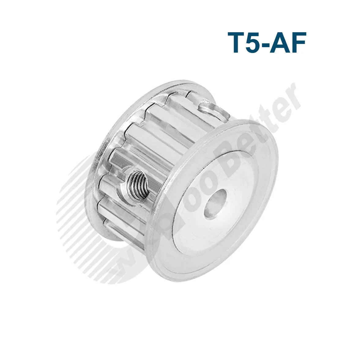 T5 Type Timing Pulley 10T~20T Bore=5mm~20mm for 10mm Belt T5-AF Timing Pulley