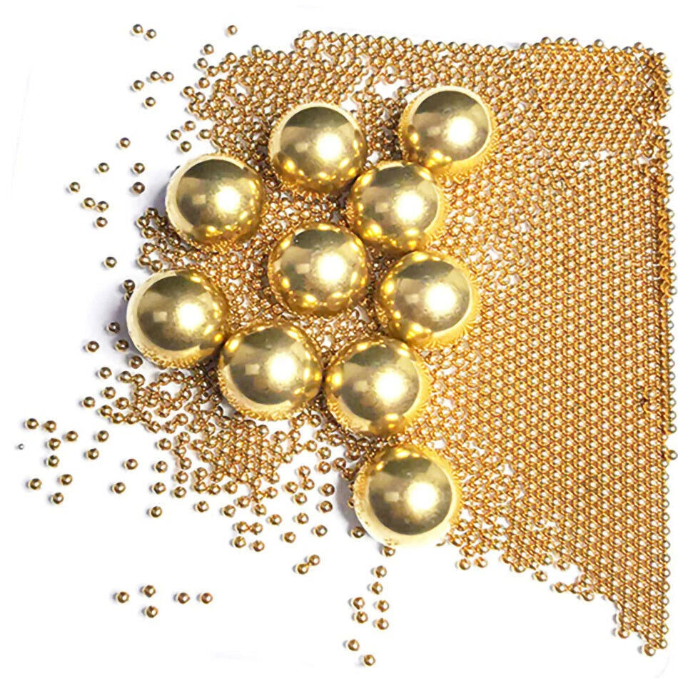 0.9-16mm DIAMETER SOLID BRASS BALL BEARINGS-BRASS BEARING BALLS H62 BRASS BALL