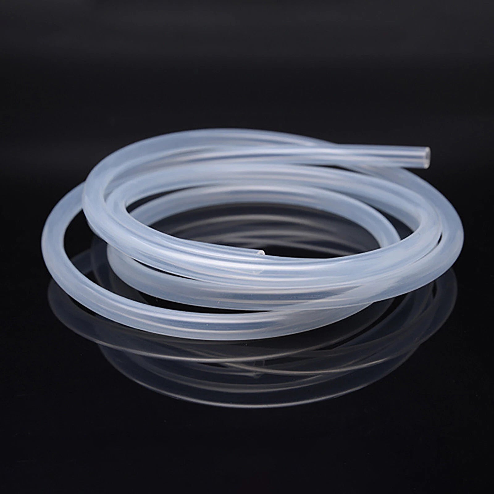 Food Grade Clear Silicone Tube – Beer, Milk & Beverage Hose Pipe (ID×OD)
