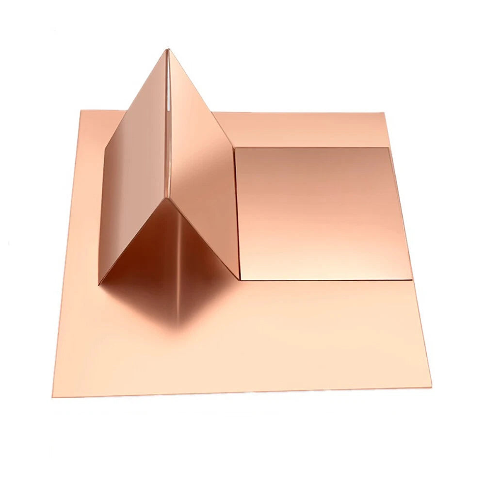 T2 Copper Sheet 0.3 0.5 0.6 0.8 1 2 - 10mm Guillotine Cut Metal Plate Jewellery