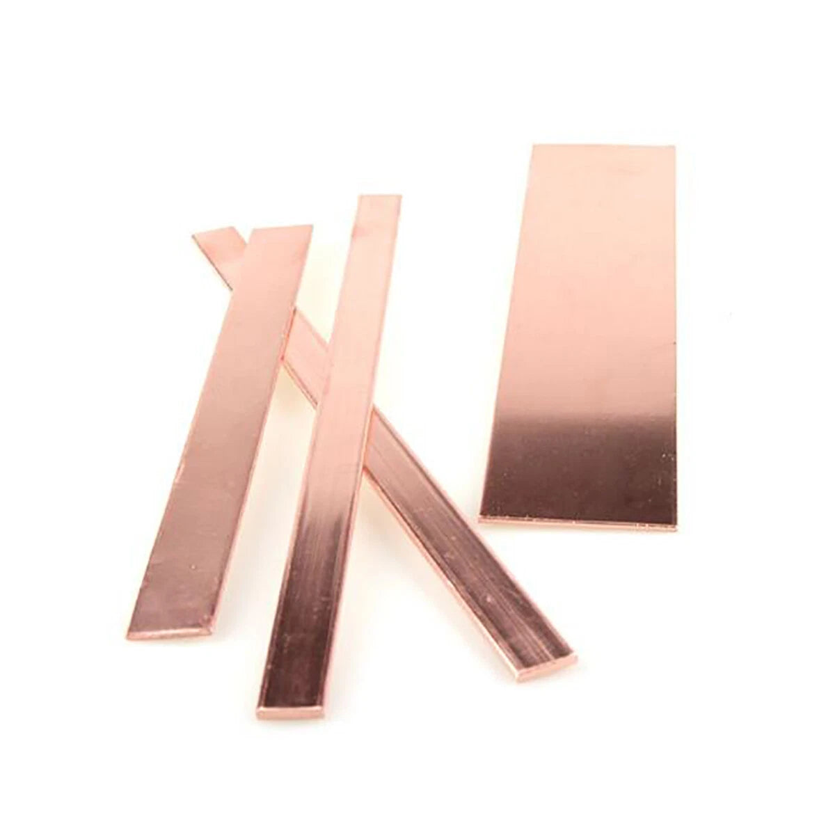T2 Copper Flat Bar Square Block Copper Metal Sheet Plate 3mm-15mm Thick Solid