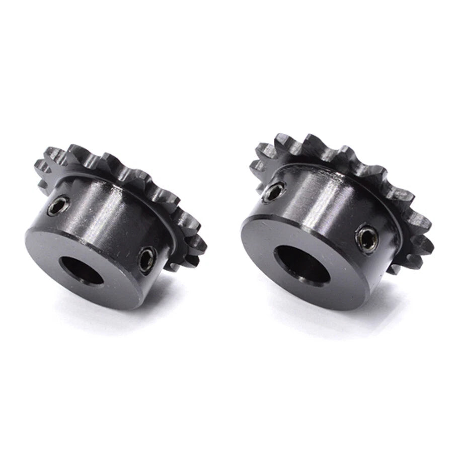 45# Steel Roller Chain Sprockets 10T - 30T Pitch 1/4" 6.35mm 04C Drive Sprocket