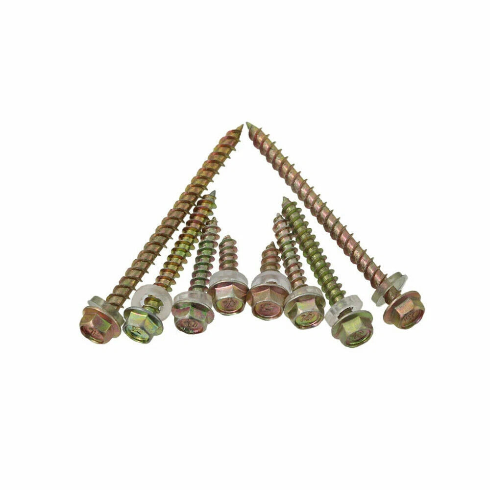 M5.2 Hex Head Self Drilling Screws – Zinc Plated Carbon Steel for Metal Roofing & Sheeting