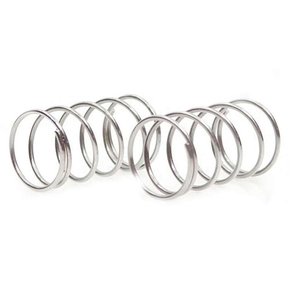 10pcs Stainless Steel Spring Compression Pressure Small Spring Diameter 5mm-12mm