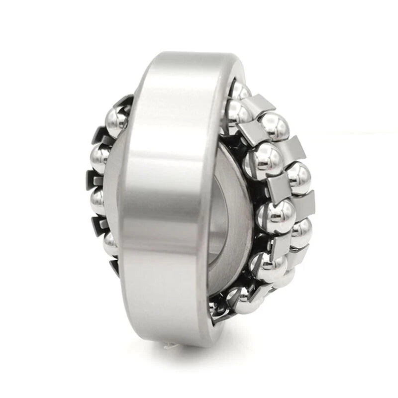 304/440 Stainless Steel Self Aligning Ball Bearings Double Row S1200 to S1210