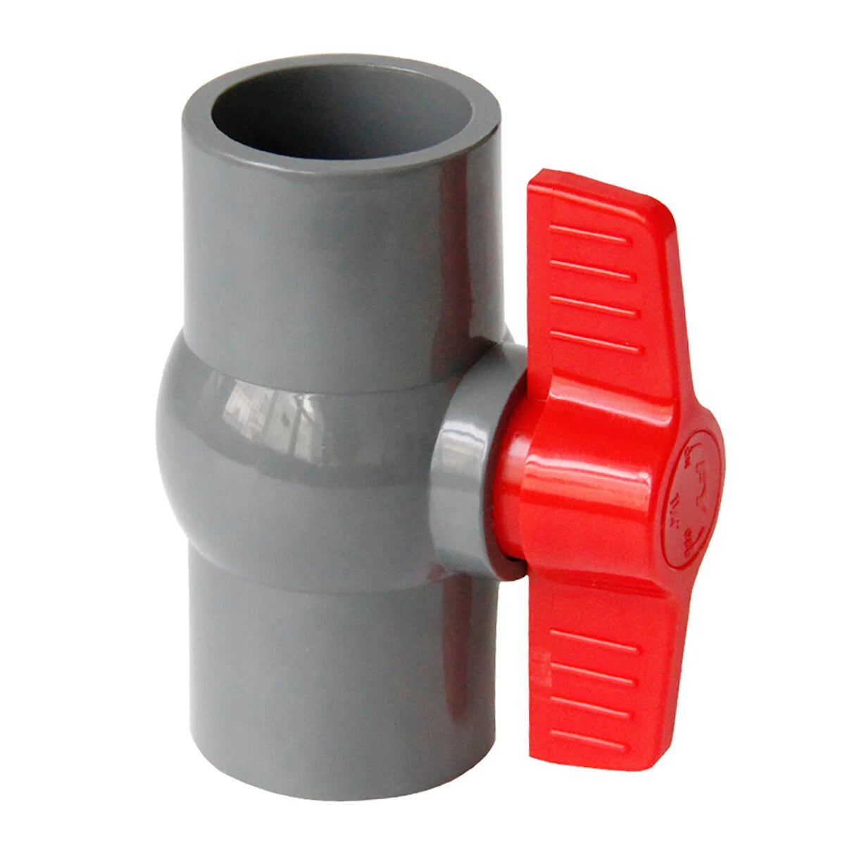 PVC Water Pipe Fittings 20mm-75mm Ball Valve Socket Solvent Weld-Female Thread