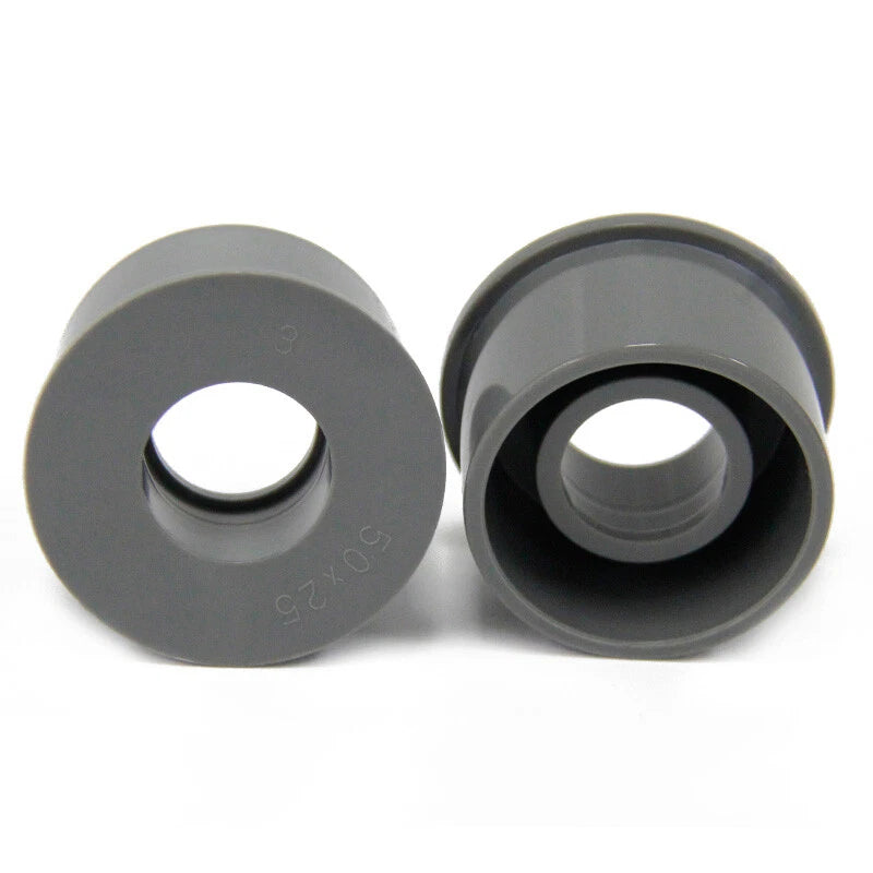 PVC Pipe Eccentric Reducing Bushing Fittings Connector Joints 25*20mm - 90*75mm