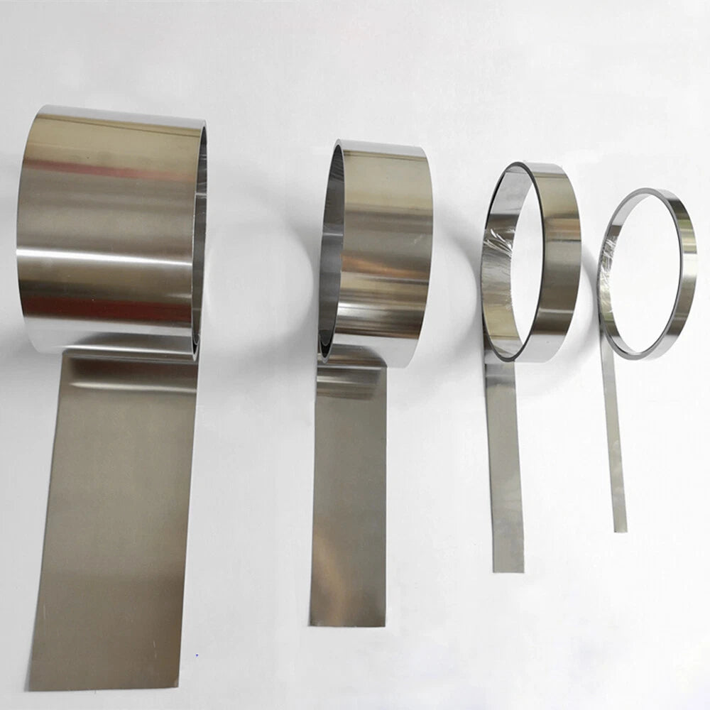 Ultra-thin 304 Stainless Steel Sheet Plate Roll 0.01-0.6mm Thick 100-600 mm Wide